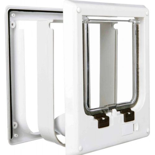 Trixie Macskaajtó 4-utas Elektromágneses 21,1x24,4cm Fehér