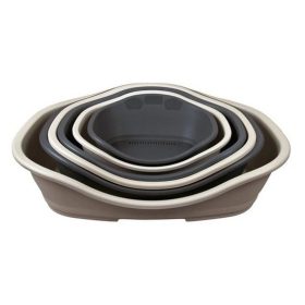   Trixie Kosár Műanyag 1-es, méret: 56x41cm, belső méret: 45x32cm, Szürke