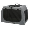 Trixie Utazó Box Easy, S–M: 71 × 49 × 51 cm, Szürke