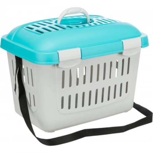 Trixie Szállító Box Midi-Capri 44x33x32cm Kék/Szürke