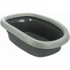 Macska WC Be Eco Carlo Peremes 31x14x43cm Antracit/Szürke-Zöld