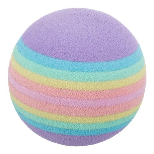 Trixie Játék Labda Szivárvány 4cm 4db/cs