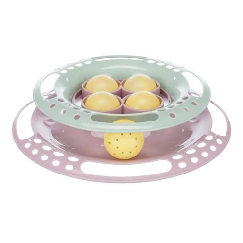 Trixie Játék Kölyökmacskának Műanyag Torony Labdával 24cm