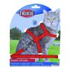 Trixie Hám És Póráz Macskának Szövet Fényvisszaverös 18-35cm/10mm 1,3m