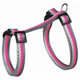   Trixie Hám és Póráz Macskának, Nylon, 27-45cm/10mm, 1,2m