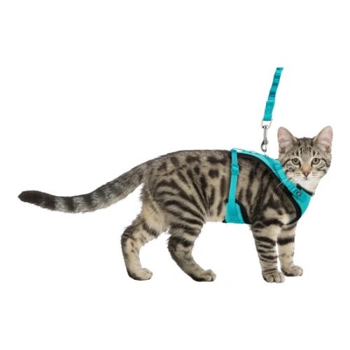 Trixie Hám és Rugalmas Póráz Macskának 39-60cm/10mm, 1m