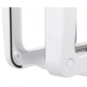 Macskaajtó 4 utas 20x22cm fehér