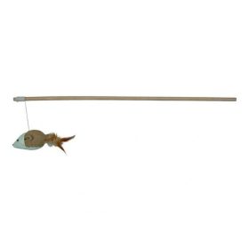 Játék Macskának Pálca Juta Egérrel 50cm