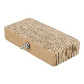   Trixie Játék Madárnak Csőr és Karom Koptató Karton, 20 × 4 × 10 cm