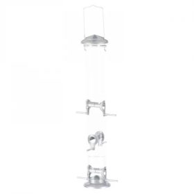 Trixie Kültéri madáretető 1300ml 53cm ezüst