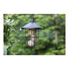   Trixie Kültéri Faggyúgolyó Tartó 3 Férőhelyes, Fém 19x24cm Fekete