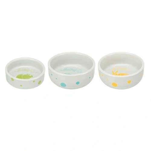 Trixie Tál Kerámia Hörcsög Mintás, 90ml/o 8 cm