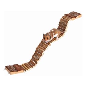   Trixie Létra Fából Egérnek Hörcsögnek Natural Felfüggeszthető 55×7cm