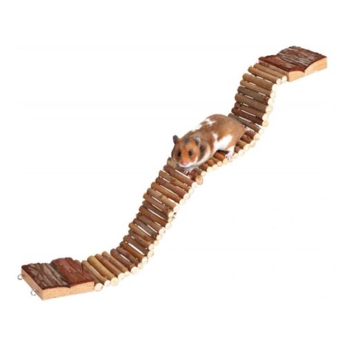 Trixie Létra Fából Egérnek Hörcsögnek Natural Felfüggeszthető 55×7cm