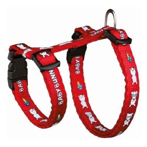 Trixie Hám Pórázzal Nylon, Törpenyulaknak 20–33cm / 8mm 1.25m