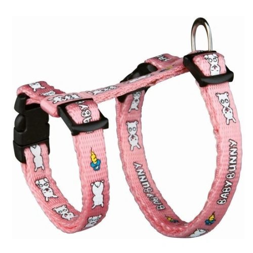 Trixie Hám Pórázzal Nylon, Törpenyulaknak 20–33cm / 8mm 1.25m