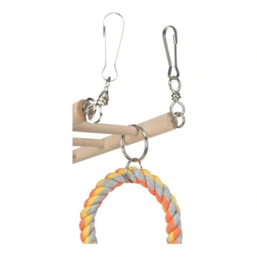 Trixie Függő Híd Fából És Kötél Hörcsögöknek 29×25×9cm