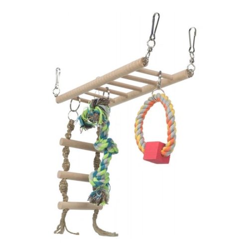 Trixie Függő Híd Fából És Kötél Hörcsögöknek 29×25×9cm