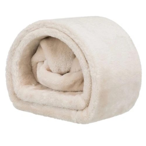 Trixie Alagút Nyúlnak Plüss 2 bejárattal 27x21x80cm, Bézs