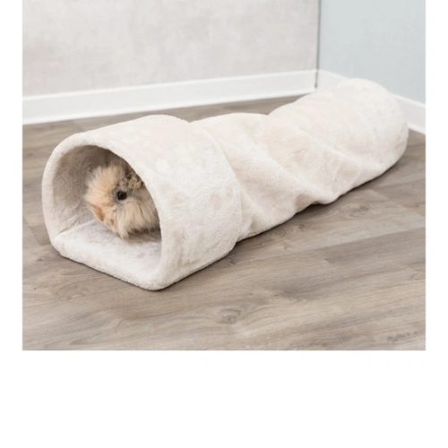 Trixie Alagút Nyúlnak Plüss 2 bejárattal 27x21x80cm, Bézs