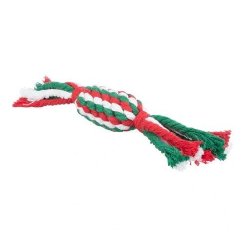 Trixie Xmas rágókötél szaloncukor forma 24cm