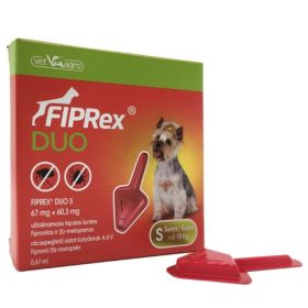   Fiprex Duo S 67 mg + 60,3 mg rácsepegtető oldat kutyáknak 1x