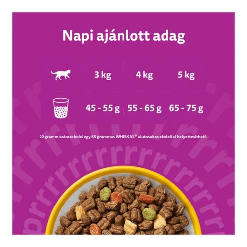 Whiskas Száraz  Csirke -Májas Falat 300g