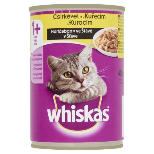 Whiskas-Konzerv-Csirkehussal-400g