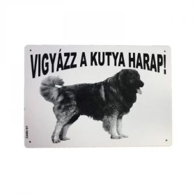 Kutya Harap Tábla A/5 Műanyag (többféle)