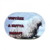 Kutya Harap Tábla Színes Ovális (többféle)