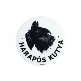 Kutya Harap Tábla Kerek Müany (többféle)