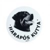 Kutya Harap Tábla Kerek Müany (többféle)
