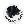 Kutya Harap Tábla Kerek Müany (többféle)